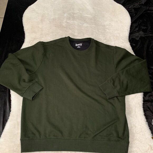 Duluth Trading Co Mens Olive Green Pullover Relaxed Fit‎ Size XL Sweater - Picture 1 of 7